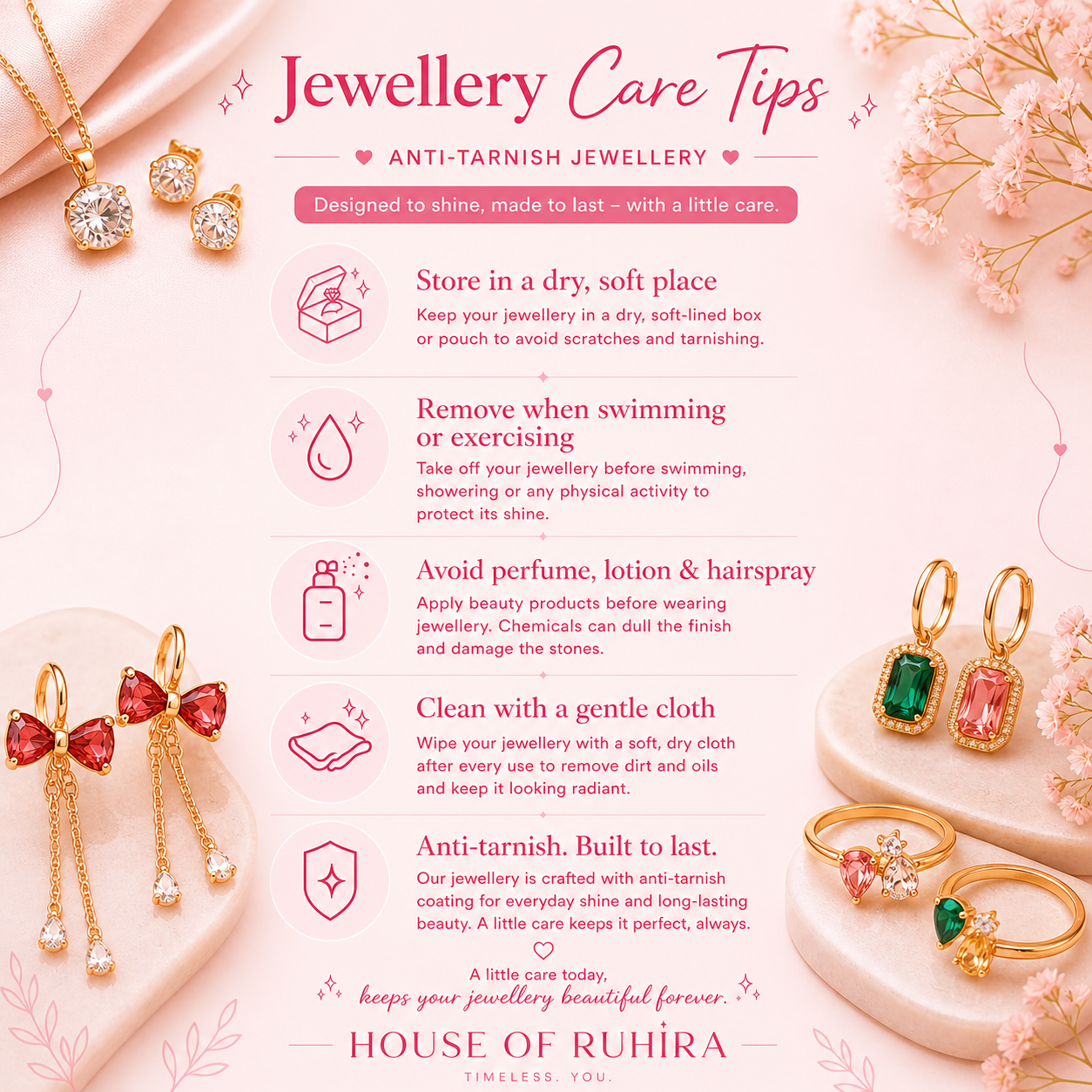 Jewellery Care website
